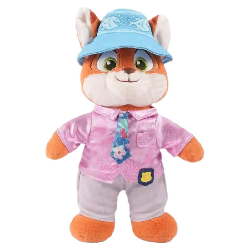 ตุ๊กตา Nick จาก Zootopia 2 ขนาด 25 ซม. สำหรับวันหยุดพักผ่อน