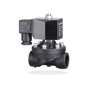 Elettrovalvola in Plastica 1/2\" 3/4\" 1\" 220V AC per Liquidi Chimici Corrosivi Acqua Aria - Product Image 4