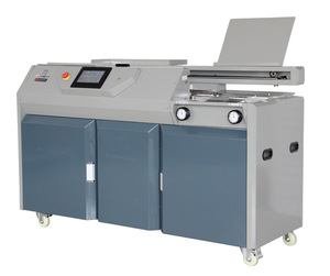 Machine de <span class=keywords><strong>reliure</strong></span> de livres automatique à écran tactile numérique, relieuse de livres électrique professionnelle pour A3 A4, <span class=keywords><strong>reliure</strong></span> parfaite haut de gamme - Product Image 2