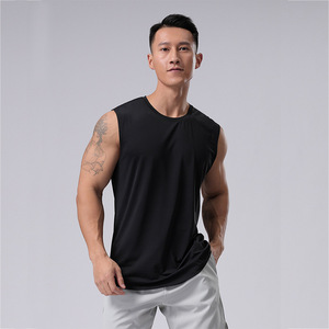 Camiseta Deportiva Personalizada con Logotipo para Hombre, Sin Mangas, de Secado Rápido, Lisa, para Gimnasio, Fitness, Running, Entrenamiento, Musculación - Product Image 1