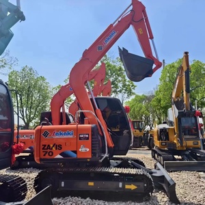 Low Price Used HitachiZX70 Excavator Second <b>Hand</b> <b>Mini</b> Excavator High Working Efficiency Hydraulic System Used Excavator for Sale - Product Image 1