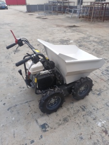 300kg लोड हो रहा है क्षमता भारी ड्यूटी Wheelbarrow Handbarrow Ducar पेट्रोल इंजन की शक्ति व्हील बैरो - Product Image 2
