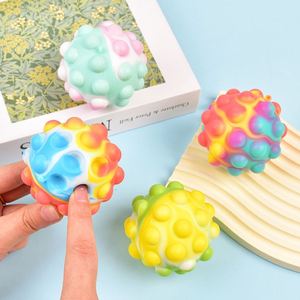 Customizable Brand TPR Squishy Stress Relief <b>Balls</b> with Air Release for Children & Teens - Product Image 1