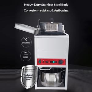 Nueva Freidora y Horno Eléctrico Comercial de Acero Inoxidable para Pollo Frito, Brochetas y <span class=keywords><strong>You</strong></span> <span class=keywords><strong>Tiao</strong></span> - Product Image 2