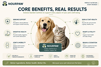 NOURPAW Complément d'hydratation en comprimés mous pour chiens et chats, supplément d'électrolytes pour l'hydratation, OEM ODM
