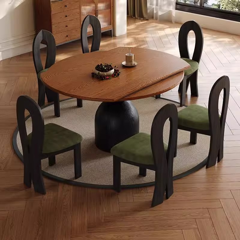 Mesa de comedor individual de 1,2 metros