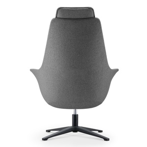 <span class=keywords><strong>Fauteuil</strong></span> de détente à dossier haut de style nordique 360 °   <span class=keywords><strong>Fauteuil</strong></span> pivotant en <span class=keywords><strong>tissu</strong></span> avec appui-tête <span class=keywords><strong>pour</strong></span> salon, bureau, réception - Product Image 5