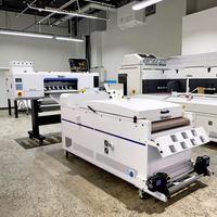 Impresora Fluorescente DTF Yinstar I3200 de 60 cm (24 Pulgadas) Plotter Textil de Prensa en Caliente Formato A1 con Horno DTF