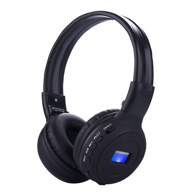 Headset FM Radio Wireless TF Card Stereo Gaming Hands Free Headphone