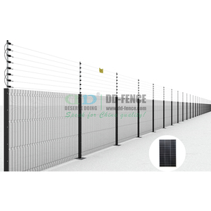Système d'alarme <span class=keywords><strong>de</strong></span> sécurité d'électrificateur <span class=keywords><strong>de</strong></span> clôture électrique solaire, clôture électrique pour maison, jardin résidentiel, <span class=keywords><strong>ferme</strong></span> - Product Image 2