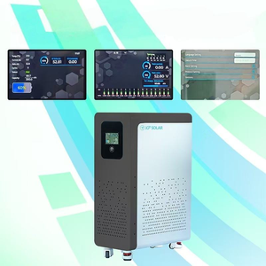 하이브리드 태양열 저장 시스템용 <span class=keywords><strong>KF</strong></span> 태양열 벽걸이 형 전원 배터리 48v Lifepo4 200ah 리튬 이온 배터리 - Product Image 5