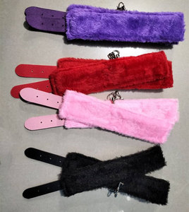 調整可能手錠アンクルブレスレットSM大人ぬいぐるみPUレザーボンデージフェチ手錠キットカフス拘束セット - Product Image 6