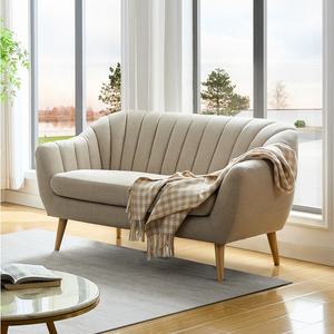 गर्म बिक्री nordic शैली डबल/तीन सीटर सोफे उच्च गुणवत्ता वाले संयोजन लिविंग रूम होटल बेडरूम सोफा - Product Image 3