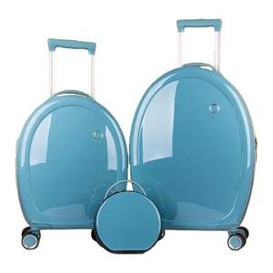 Good Quality Durable ABS+PC Customized Cheap UAE AE Travel Trolley 23 Kg Lightweight Spinner <strong>Suitcase</strong> Bags 4-Wheel Luggage Set - Product Image 2