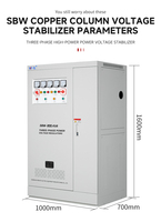 Régulateur de tension triphasé WF.EL SBW-200KVA, sortie 380V, haute puissance, 50/60Hz, alimentations industrielles certifiées CE