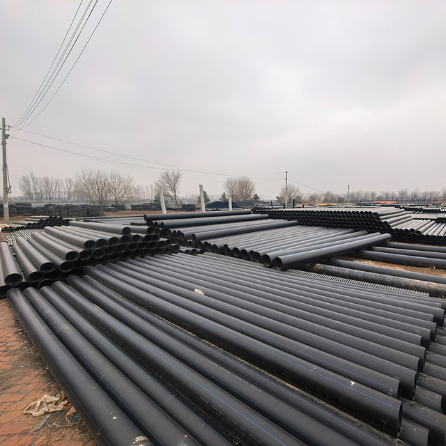 High-Density Polyethylene Material DN110 HDPE Drainage Tube Water Supply Pipe PE100 SDR 17 Pead Pipe 36 Inch Poly Pipe