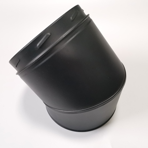 Tuyau de poêle à double paroi OEM d'usine <span class=keywords><strong>pour</strong></span> poêle à <span class=keywords><strong>bois</strong></span>, cheminée, <span class=keywords><strong>coude</strong></span> à <span class=keywords><strong>90</strong></span> degrés - Product Image 4