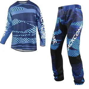 高品质定制MX球衣和裤子摩托车越野赛套装新款ATV污垢自行车球衣和裤子