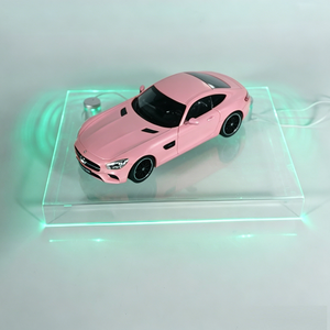Base de exhibición acrílica iluminada por LED al por mayor para colección de coches a escala - Product Image 1