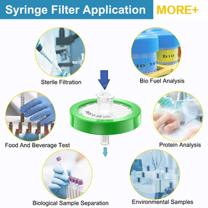 Nhà máy cung cấp PP/PES/nylon/pvdf/<span class=keywords><strong>PTFE</strong></span>/MCA/Ca ống tiêm Lọc 0.22M/0.45m Kích thước lỗ chân lông phù hợp tốc độ dòng chảy OEM tùy biến - Product Image 6
