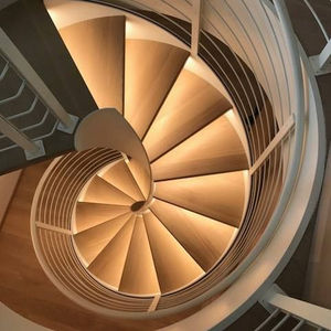 Escada Espiral Decorativa de <span class=keywords><strong>Metal</strong></span> para Exterior, Design Moderno e Acessível - Product Image 2