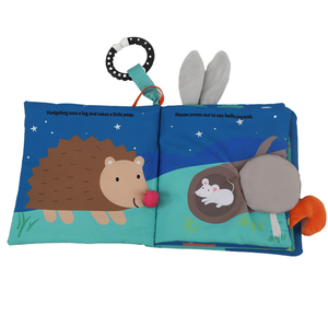 Toy Kid Baby <span class=keywords><strong>Juguetes</strong></span> educativos Primer bosque del bebé Libro de tela suave - Product Image 1