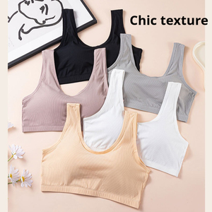 Donne canotta Bralette massaggio petto imbottitura reggiseno <span class=keywords><strong>donna</strong></span> in lattice tazza fissa da <span class=keywords><strong>donna</strong></span> reggiseno da <span class=keywords><strong>donna</strong></span> a forma <span class=keywords><strong>di</strong></span> U beautuy back girl reggiseno - Product Image 3