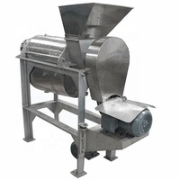 Machine de traitement de la pâte de tomate en acier inoxydable, pour fabrication de fruits, pailles, serviettes et légumes