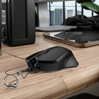 Souris sans fil au design texturé unique, compacte et portable pour faciliter le travail