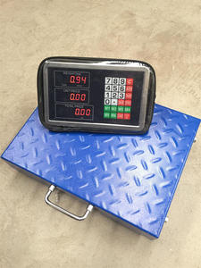 TCS 전자 무선 플랫폼 가늠자 300kg 무게 가늠자 강철 LED /LCD 세륨 ROHS CN;ZHE QIANJU 600kg AC/DC 파란 용기 QJ - Product Image 3