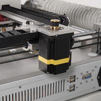 Machine de Placement SMD de Bureau SMT802B-S avec Station de Réparation BGA et 46 Alimentateurs, Robot d'Assemblage LED SMT, Sans Taxes en Russie