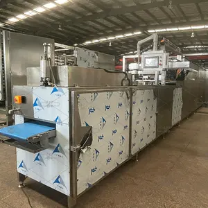 Ligne de dépôt de bonbons durs gélifiés ligne de production de petits haricots de revêtement de chocolat machine de fabrication de chocolat pour ligne