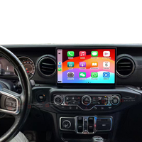 Autoradio Android Gerllish pour Jeep Wrangler JL 2018-2021, lecteur de navigation GPS avec CarPlay sans fil intégré, DSP, WiFi, point d'accès