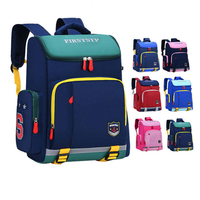 2025 baru grosir ransel Sekolah Anak Oxford multiwarna dengan pelindung tulang belakang/tahan air/tas ponsel antiaus
