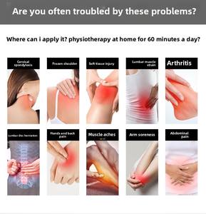 Appareil de massage à basse fréquence numérique TENS Physiotherapy Instrument pour la relaxation et le soulagement du cou et des épaules - Product Image 2