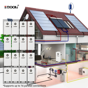Nhà năng lượng lưu trữ 48V năng lượng mặt trời hệ thống năng lượng 10kwh 15kwh 17.5kwh Lithium Ion & Lithium sắt Phosphate pin chia loại - Product Image 6