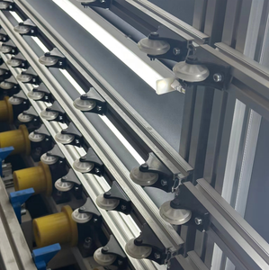 Ligne de production professionnelle de verre isolant vertical, commande Siemens PLC, solution de traitement IG haute efficacité - Product Image 6