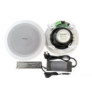 Haut-parleur de plafond sans fil CaiDS 6,5 pouces avec télécommande et contrô<span class=keywords><strong>le</strong></span> par application en mode double 5.0 pour musique d'ambiance à domicile/hôtel - Product Image 5