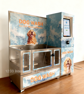 محطة غسيل أوتوماتيكية للكلاب والقطط، آلة بيع ذاتية الخدمة للحيوانات الكبيرة والصغيرة، جهاز محمول لتنظيف وغسل الحيوانات الأليفة - Product Image 2