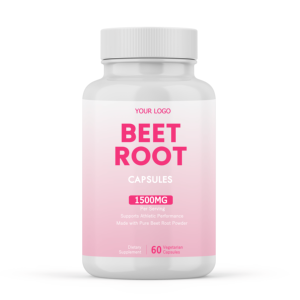 ผงสกัดจากสมุนไพรบริสุทธิ์แคปซูลรากบีทรูทอินทรีย์สำหรับนักกีฬา - Product Image 1