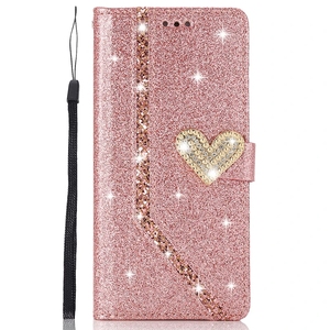 Étui brillant pour <span class=keywords><strong>iPhone</strong></span> 17 16 15 14 13 <span class=keywords><strong>12</strong></span> <span class=keywords><strong>MINI</strong></span> 11 Pro X XR XS XS Max 7 8 Plus et étui portefeuille en cuir à rabat Samsung Galaxy - Product Image 2
