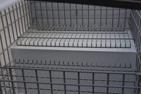 Congélateur vitrine sans portes (ouvertes) en acier inoxydable 304 pour buffet