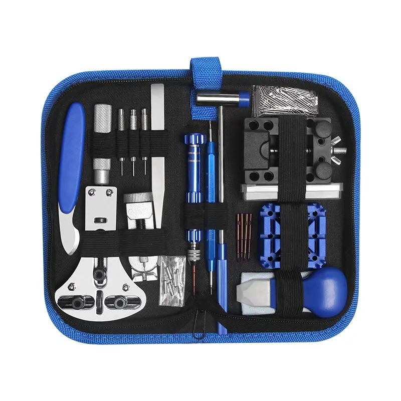 185pcs Professional Watch Repair Tool Kit Box Watch Case Opener Link Remover Screw Driver Watch maker Battery Change Tools