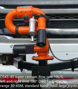 Camion de pulvérisation d'eau automatique intelligent télécommandé de 45 à 50 mètres, canon à eau électrique en acier inoxydable de 2 pouces pour camion - Product Image 1