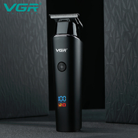 Tondeuse à cheveux électrique sans fil professionnelle VGR V-937 avec charge USB pour hommes