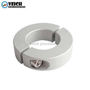 วงแหวนลูกปืนแบบเปิด, วงแหวนจำกัดเพลาและแคลมป์อลูมิเนียมอัลลอยสำหรับเครื่องจักรที่มีการใช้งานคลิป - Product Image 4