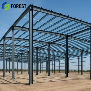 Estructura de Acero Galvanizado Resistente con Viga en H, Almacén Prefabricado de Alta Capacidad para Almacenamiento Industrial de Mercancías - Product Image 2