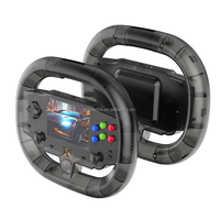Nuevas consolas de juegos portátiles de 3,5 pulgadas, pantalla IPS de 2000 pulgadas, diseño de volante Retro, controlador de juego, consolas de juegos clásicos de mAh