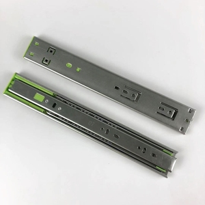 45Mm Shanghai Materiaal Hydraulische Glijbaan Voor Lade Meubilair Staal Kanaal Runner Telescopische Soft Close Lade Schuif - Product Image 2