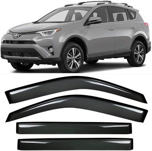 Visera para Ventana de Coche de PMMA Moldeada por Blister, Protector de Lluvia para Sedán y SUV - Product Image 4